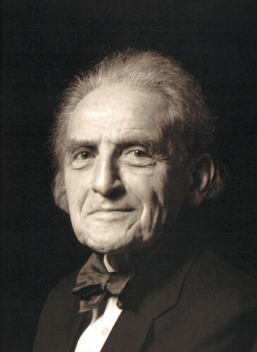 Black and White Photograph of Raymond Klibansky.